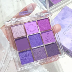 9 Color Purple Eyeshadow Palette