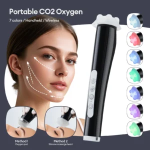 CO2 Oxygen Bubble LED Photon Skin Care Machine
